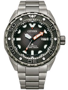 Citizen Herren Automatik Armbanduhr aus Titan Promaster Marine Taucheruhr - NB6004-83E