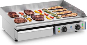 Elektrický rošt Royal Catering 72,5 cm - hladký - 2 x 2,2 kW Elektrický rošt Royal Catering 72,5 cm - hladký - 2 x 2,2 kW