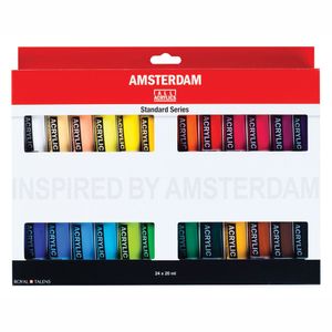 ROYAL TALENS Acrylfarbe AMSTERDAM Introset III 24 x 20 ml