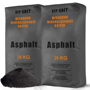 50 kg Kaltasphalt 0-8 mm Reparaturasphalt Asphalt Kaltmischgut 50kg