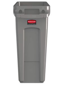 Rubbermaid Slim Jim® mit Belüftungskanälen, 61 l, beige