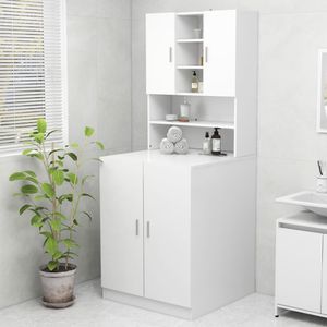 Leap Waschmaschinenschrank Weiß Heim & Garten Haushaltsgeräte-Zubehör Wasch-Zubehör Zubehör für Waschmaschinen und Wäschetrockner Farbe Weiß 0 0 0 0