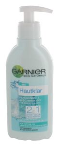 Garnier Skin Naturals Hautklar 2 in1 Reinigungs- & Abschmink-Gel (200 ml)