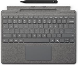Microsoft Surface Pro Keyboard with Slim Pen for Business・QWERTY・Englisch・ToucHPad・Microsoft・Su (8X8-00163)