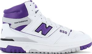 New Balance 650R - Buty Sneakersy Męskie Skórzane Białe BB650RCF 650 , Rozmiar: EU 44.5 US 10.5