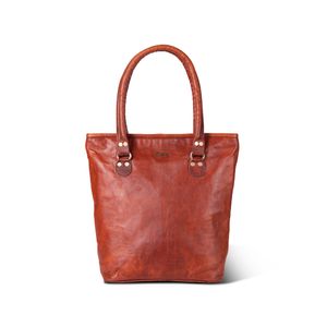 Bagind Belka - Damen Lederhandtasche braun - handgefertigt - Tschechisches Design