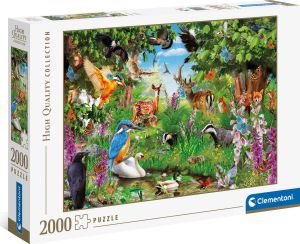 Clementoni 32566 Fantastischer Wald 2000 Teile Puzzle