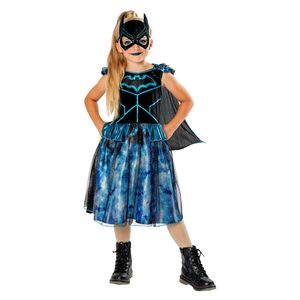 DC Comics - Kostým "Bat-Tech" '" '"Batgirl"" - Dievčatá BN5440 (128) (Modrá/čierna)