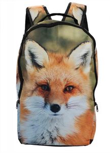 Rucksack Fuchs, 42x28x12 cm, Tier Tiere Waldtiere Eyecatcher Rucksäcke Tasche Taschen Füchse