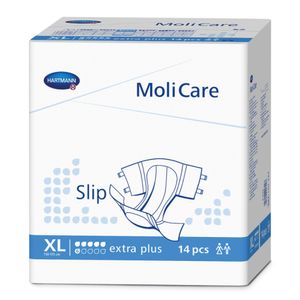 Hartmann MoliCare® extra+ Inkontinenz Slip 6 Tropfen, Unisex | Packung (14 Stück)