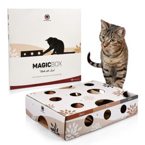 Katzenspielzeug MagicBox | Activitybox Intelligenzspielzeug