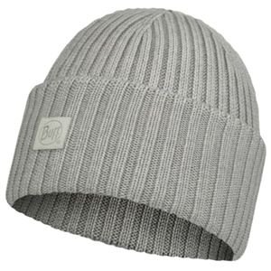 BUFF Merinowolle Fisherman Hat Ervin Mütze light grey