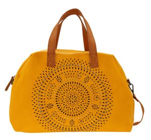 SOCCX Handtasche Umhängetasche Aisha Bowling Bag Yellow gelb