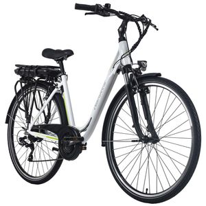 Pedelec E-Bike Mestský bicykel 28'' Adore Versailles bielo-zelený Adore 111E