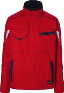 James & Nicholson | JN 849 Workwear Jacke - Level 2, Größe:M, Farbe:red/navy
