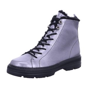 Paul Green Damen Sneaker high in Silber, Größe 7.5