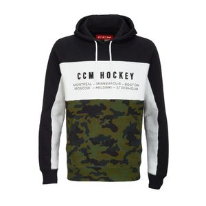 Hokejový svetr CCM Camo Fleece - Black - Senior L
