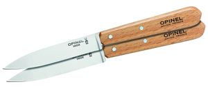 Opinel Kitchen N°112 - Nůž na okrajování - 10 cm - přírodní (balení po 2 kusech)