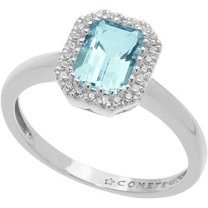 Fingerringen   Solitär-Ring Comete Weiß Maßgeschneidert  Kollektion Azzurra - frau