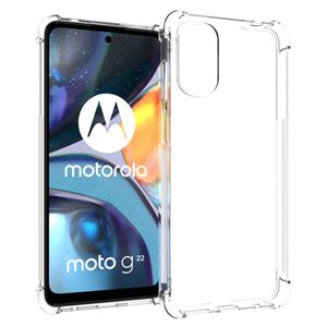 iMoshion Handy Hülle für Motorola Moto G22 - Silikon Anti Shock - Transparent