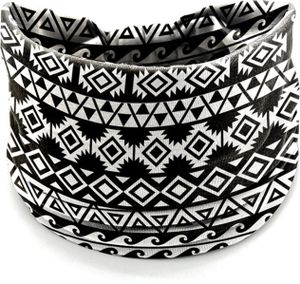 Breites, schweißabsorbierendes Sport-Stirnband, schnelltrocknend, dehnbar, für Damen, Bohemia-Stil, Karomuster, Yoga-Kopftuch, Haar-Accessoires, Dunkelgrau Breites, schweißabsorbierendes Sport-Stirnband, schnelltrocknend, dehnbar, für Damen, Bohemia-Stil, Karomuster, Yoga-Kopftuch, Haar-Accessoires, Dunkelgrau