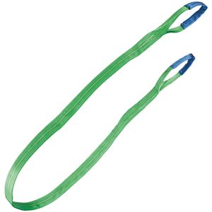 Safetytex Hebeband 2000kg Tragkraft, 3m Länge, Hebeschlinge, grün