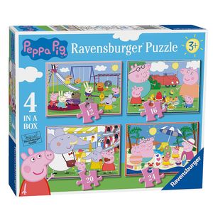 Ravensburger Peppa Pig Puzzle 4 in 1 Box