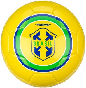 Fotbal World Soccer Brasil velikost 5 žlutá