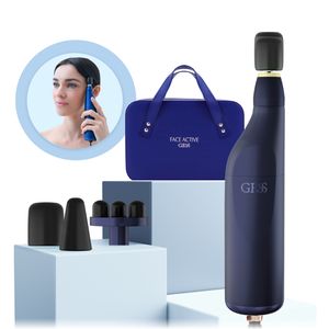 Masážní přístroj na obličej GESS FaceActive Premium BMS - proti stárnutí, redukce vrásek a vypínání pleti