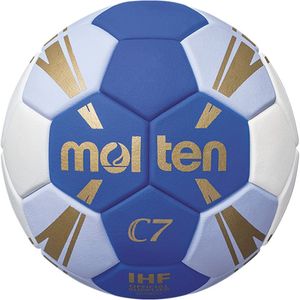 molten Handball - HC3500 Top tréningová lopta | bez živice, farba:modrá / biela, veľkosť lopty:0