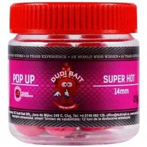 Przynęta Kulki Pływające Pop up Dudi Bait Super Hot 10 mm