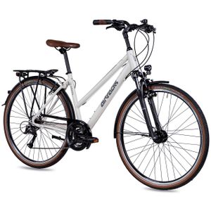 Airtracks Damen Trekking Fahrrad 28 Zoll Trekkingrad TR.2820L, 21 Gang SHIMANO ACERA RD-T3000 ( 48cm für 155-170cm )