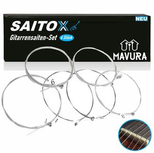 SAITOX Struny Sada nylonových strun pro klasickou kytaru, pro klasickou kytaru Nylonové struny pro akustickou kytaru [6er]