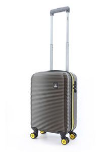 National Geographic Hartschalenkoffer Abroad mit integriertem TSA-Zahlenschloss Schwarz One Size