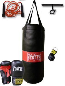 Benlee Punchy Boxing Bag and Gloves Set Black Auswahl hier klicken