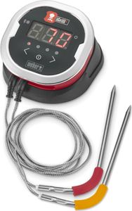 Weber Grillthermometer iGrill 2, mit zwei Messfühlern Weber Grillthermometer iGrill 2, mit zwei Messfühlern