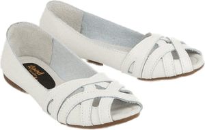 Good For The Sole - Damen Pumps "Layla", gewebter Stoff, Leder DP1446 (37 EU) (Weiß)