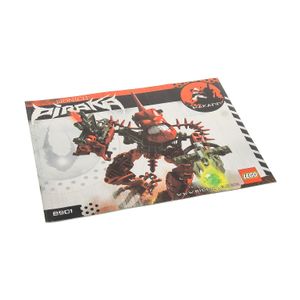 1x Lego Bionicle Bauanleitung A5 für Set Piraka Hakann 8901