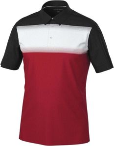 Galvin Green Mo Mens Breathable Short Sleeve Shirt Red/White/Black XL Koszulka Polo