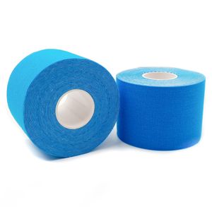 axion Kinesiologie-Tape 5cm x 5m - 2 Rollen - Wasserfestes Tape in blau, Physiotape, Kinesiologie-Tape