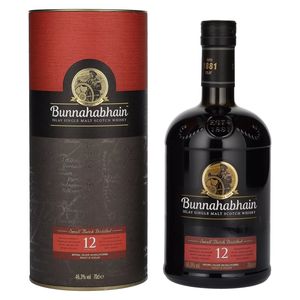 Bunnahabhain 12 Jahre Islay Single Malt Scotch Whisky in Geschenkpackung | 46,3 % vol | 0,7 l