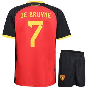 Belgien Trikot Set De Bruyne Heim - 2022-2024 - Kinder und Erwachsene - 140