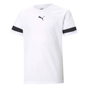 PUMA teamRISE Trainingsshirt Kinder puma white/puma black/white 176
