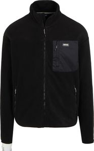 Regatta - Pánska fleecová bunda "Frankie" na celý zips RG11055 (XL) (Black)