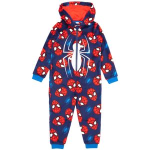 Spider-Man - Schlafanzug für Kinder NS6593 (116) (Blau/Rot)