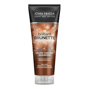 John Frieda Brilliant Brunette Colour Protecting Moisturizing Shampoo 250 ml