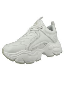 Buffalo Damen Low Sneaker Binary Pearl Low Top 1630722 Weiß