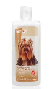 Happet Shampoo für langhaarige Hunde