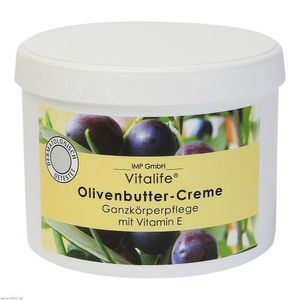 VITALIFE Olivenbutter-Körpercreme mit Vitamin E 500ml