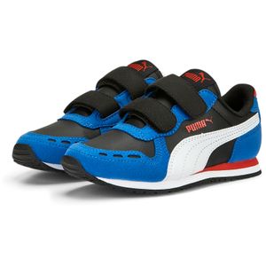 PUMA Cabana Racer SL 20 PS Sneaker mit Klettverschluß Kinder 07 - puma black/puma white/victoria blue 33